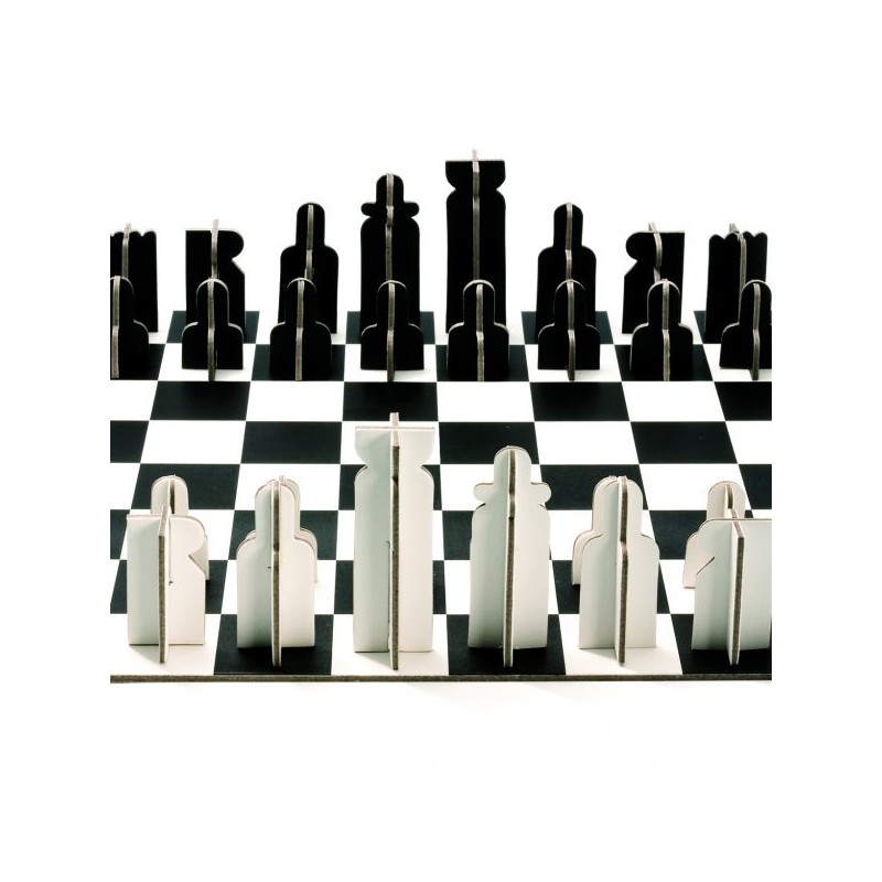 Karton Schachspiel